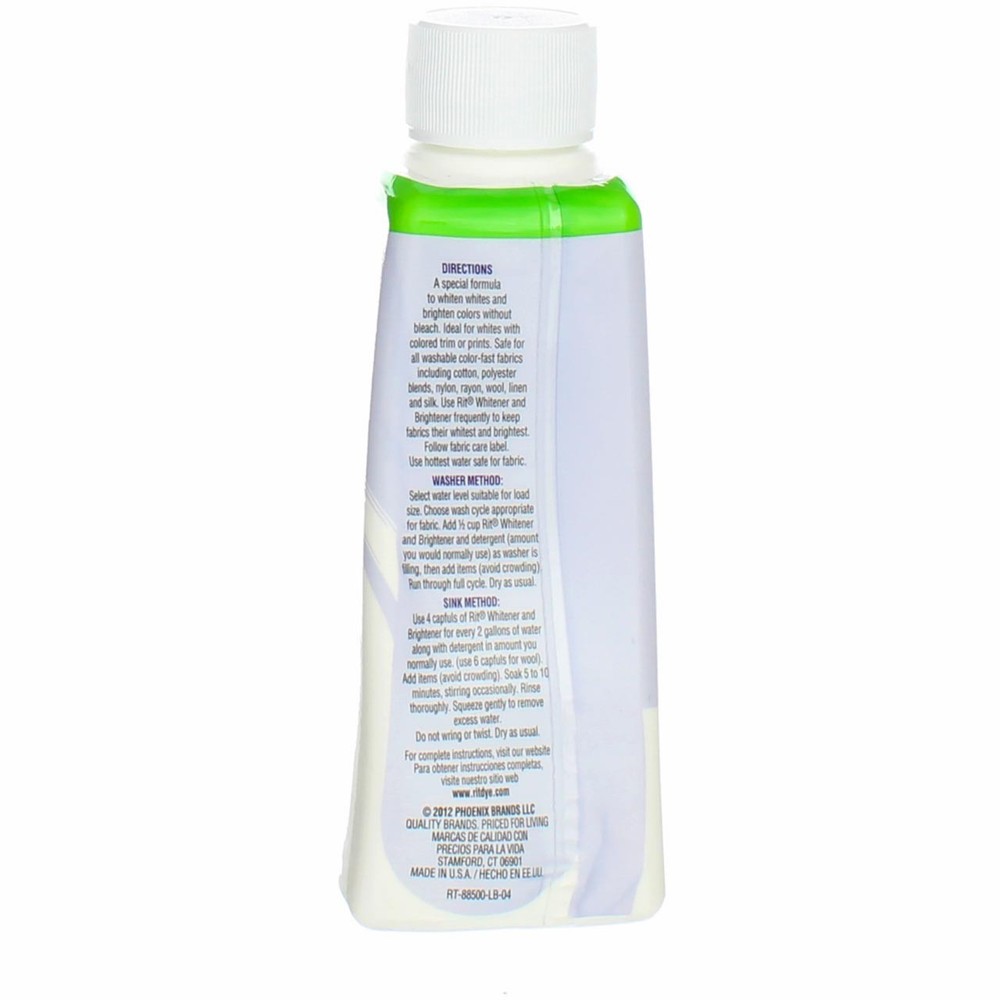 Rit Liquid Laundry Treatment, 8 fl oz