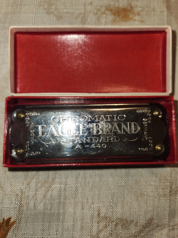 CHromatic harmonica Made In Germany Eagle Brand A-440