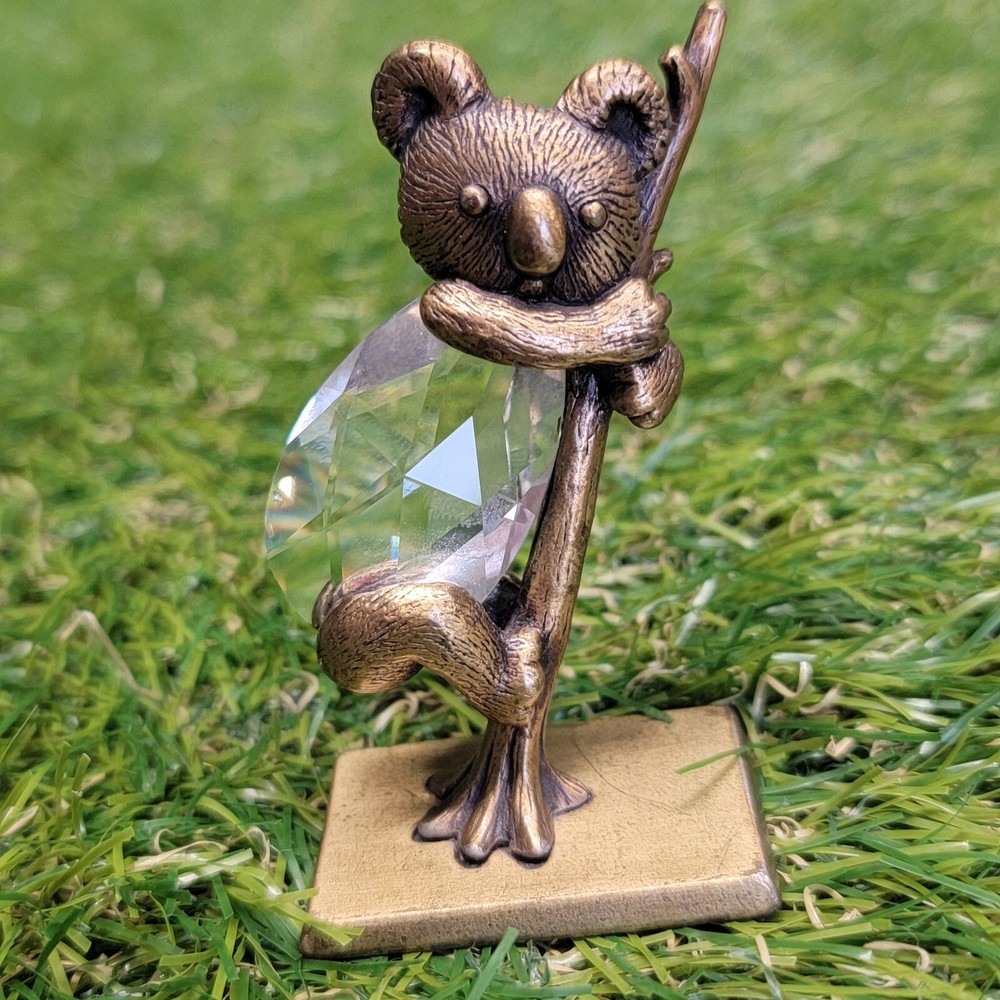 Koala Bear Figurine   Crystal