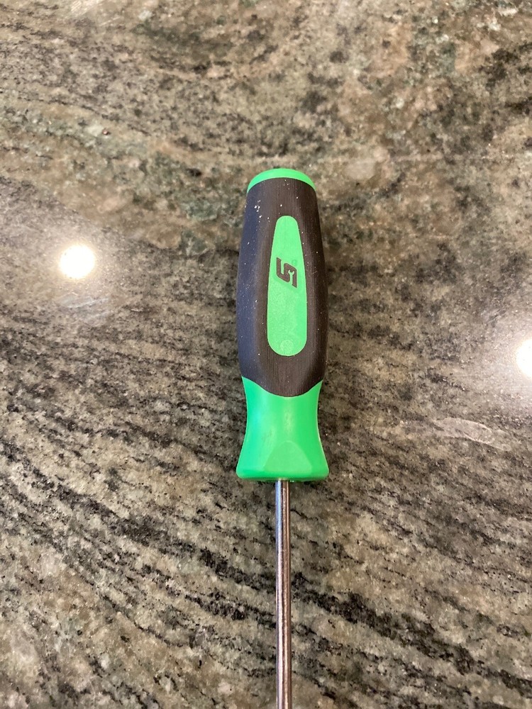 Snap On sgd304bg flat tip soft grip mini tip screwdriver green