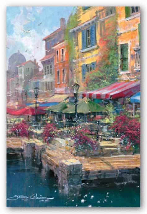 HARBOR ART PRINT Marketplace James Coleman