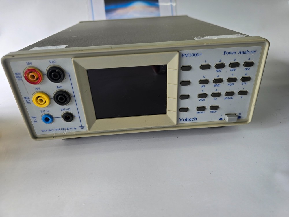 Voltech PM1000+ Power Analyzer Max 300V