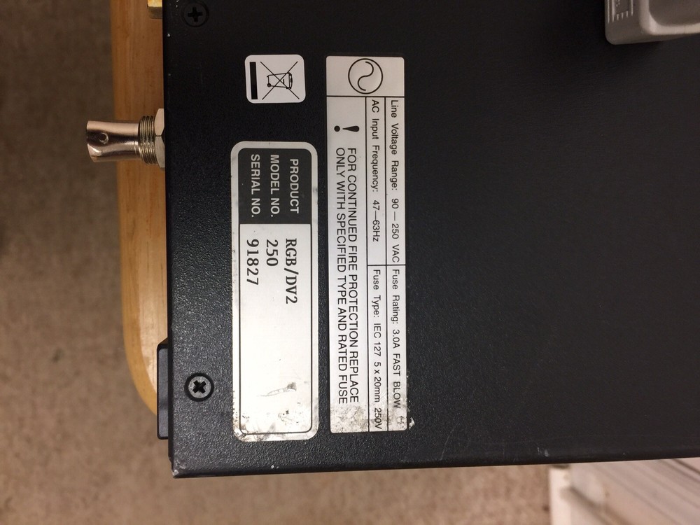 RGB Spectrum Dualview 2 250 RGB/DV2 Two Window Video Display Processor