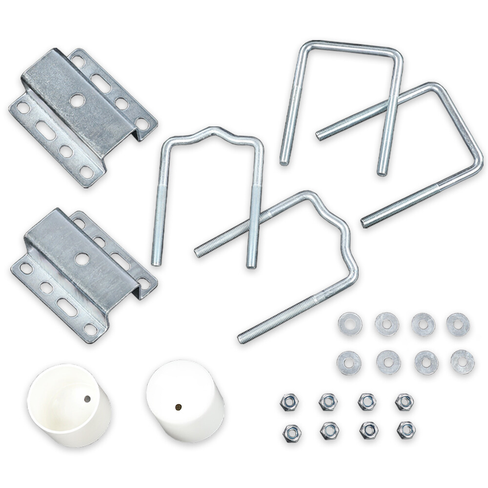 Universal Boat Trailer Guide Pole And Post Mounting U Bolt Kit