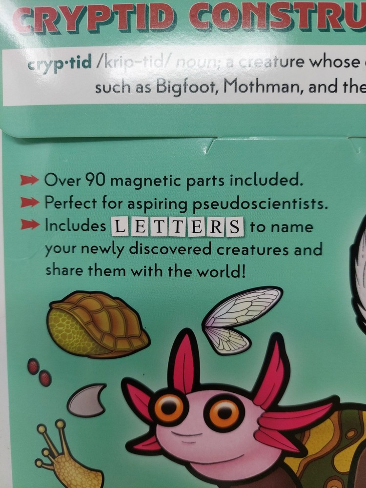Cryptid Construction Kit: Funny Fridge Magnet Creature Creation: Over 90 Magnets