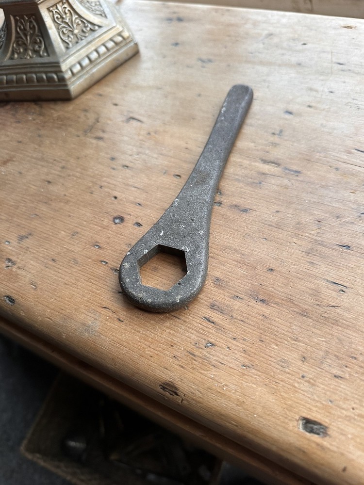 vintage old spanner wrench tool