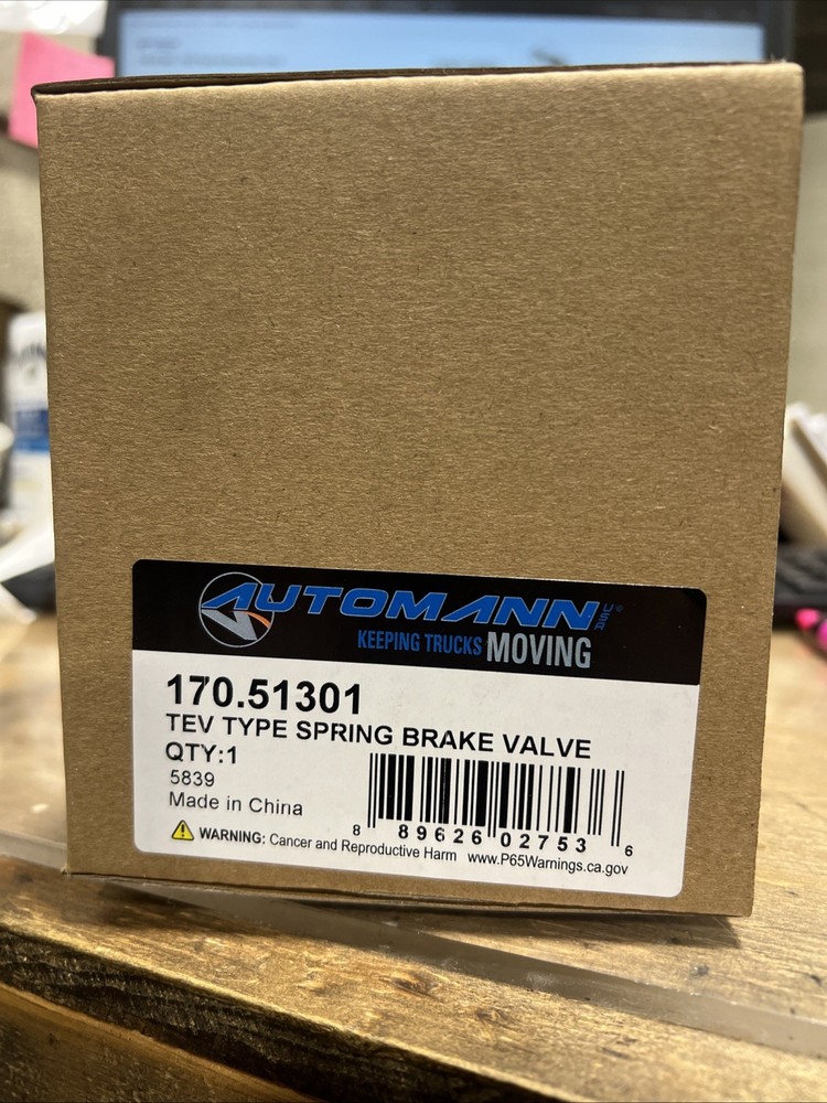 170.51301 TEV Type Spring Brake Valve
