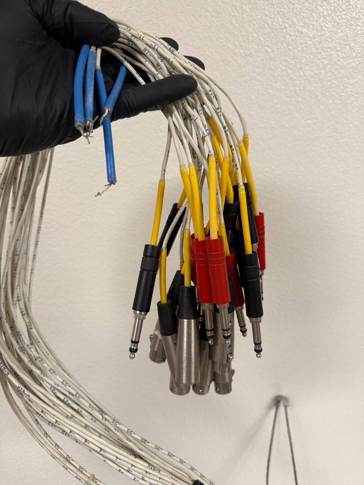 96-Point Audio Patch Panel 4×24 - Rackmount - Used Needs Minor Rewiring