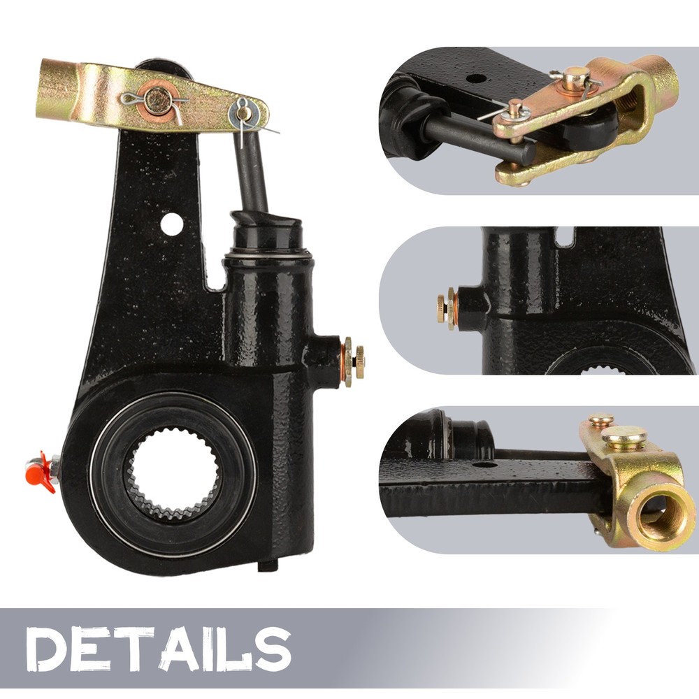 R801074 Automatic Slack Adjuster 1.5" Diameter,28 Spline Teeth 6"Replace Meritor