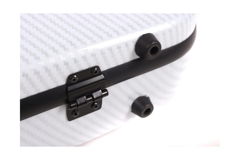 4/4 Violin Case hard shell Fiberglass Triangular Shape with Soft thick paddin...