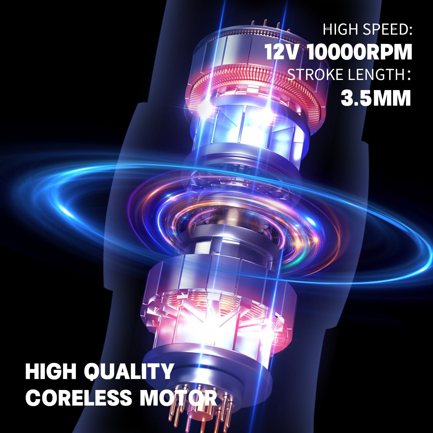 YILONG S4 Wireless Tattoo Pen Machine Kit 1200mAh Power Supply 20PCS Needles