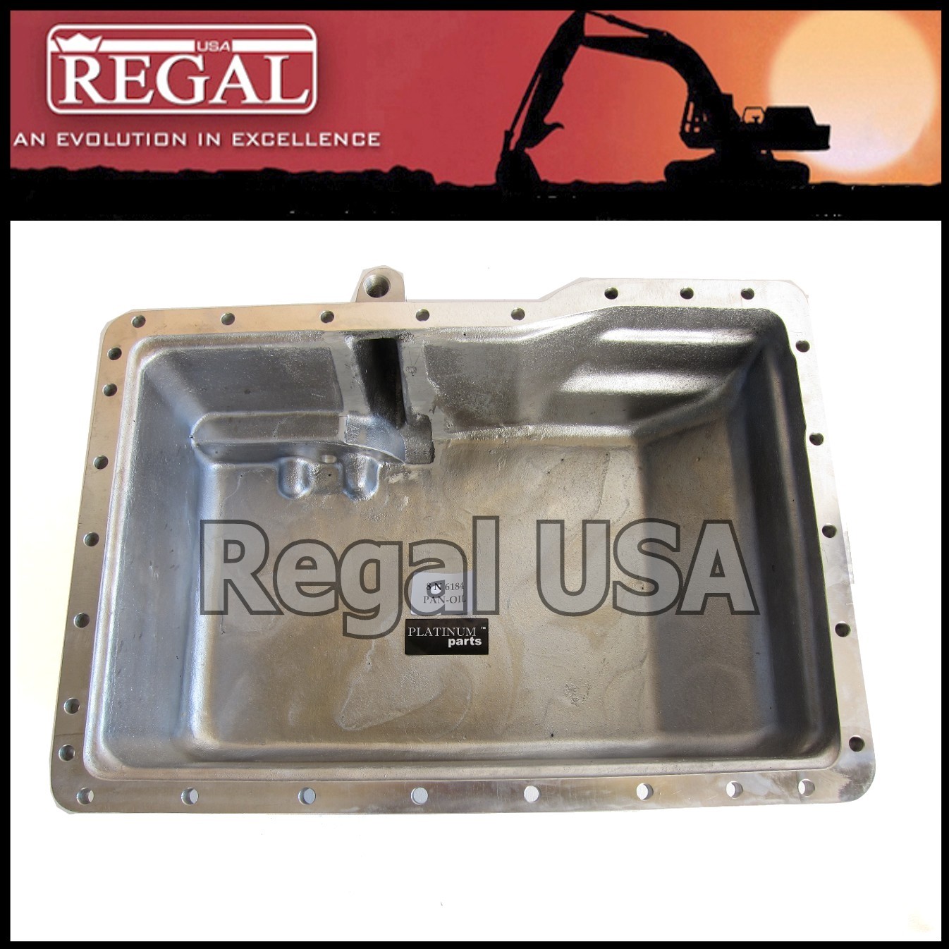 8N6184 Oil Pan for Caterpillar 8N-6184, 9S5417, 4N7820, 8S6086