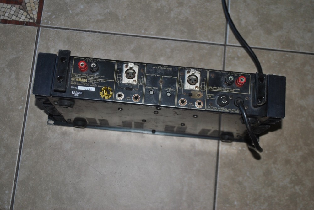 yamaha model p2050 power amplifier