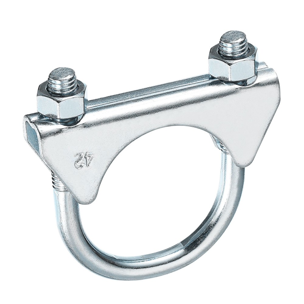 4 Set 42mm Diameter Muffler U-Bolt Clamps Saddle Type