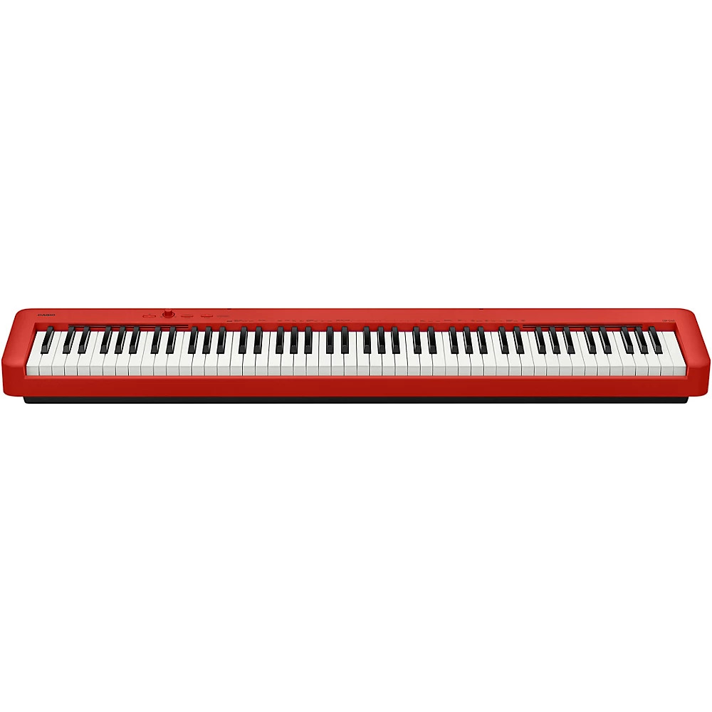 Casio CDP-S160 Compact Digital Piano Essentials Bundle Red