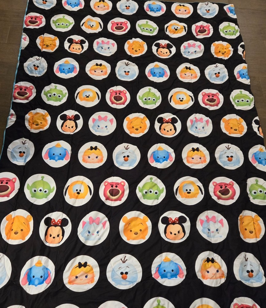 Disney character Tsum Tsum microfiber twin reversible comforter