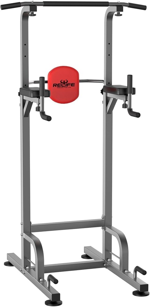 Power Tower Pull Up Bar Station Workout Dip Station