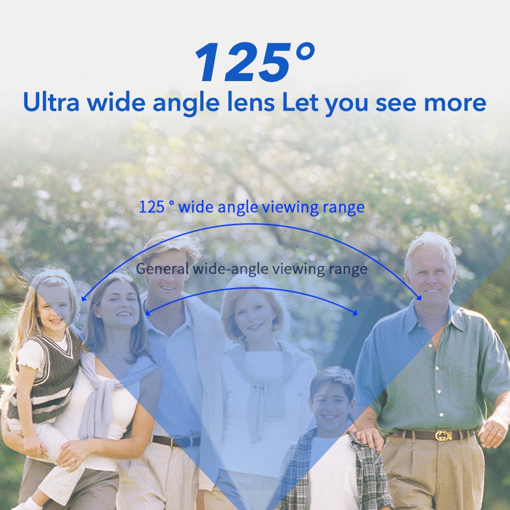 WiFi Smart Wireless Ring Doorbell Security Intercom Video Camera Door Bell Chime