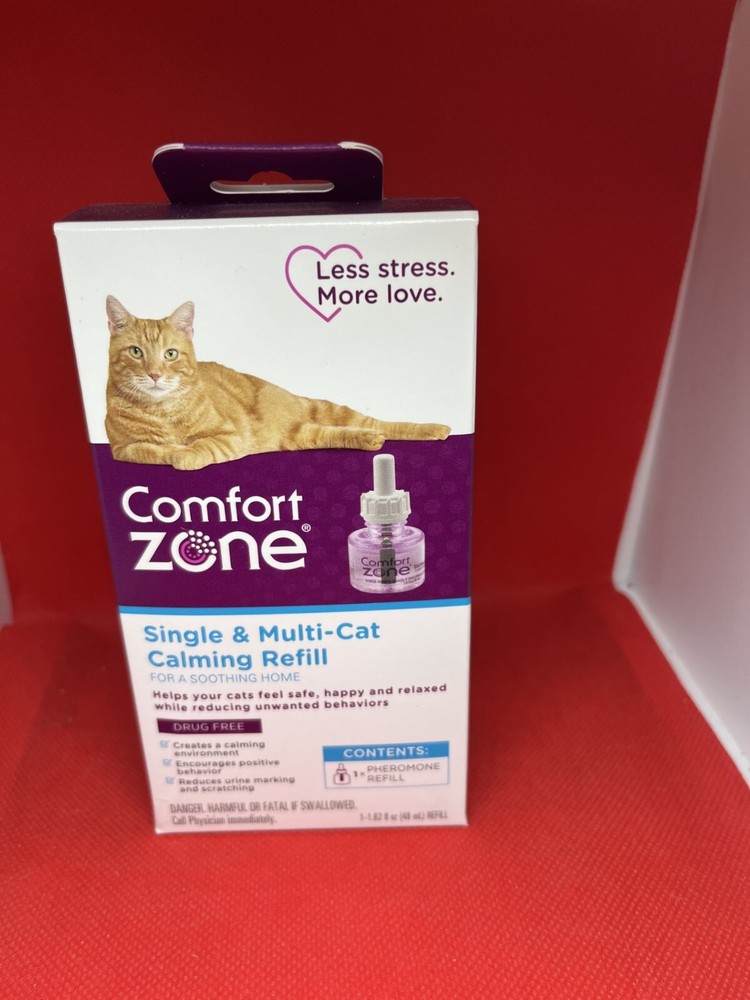 Comfort Zone Calming Diffuser Refills, single & Multi-Cat, for a Soothing Home