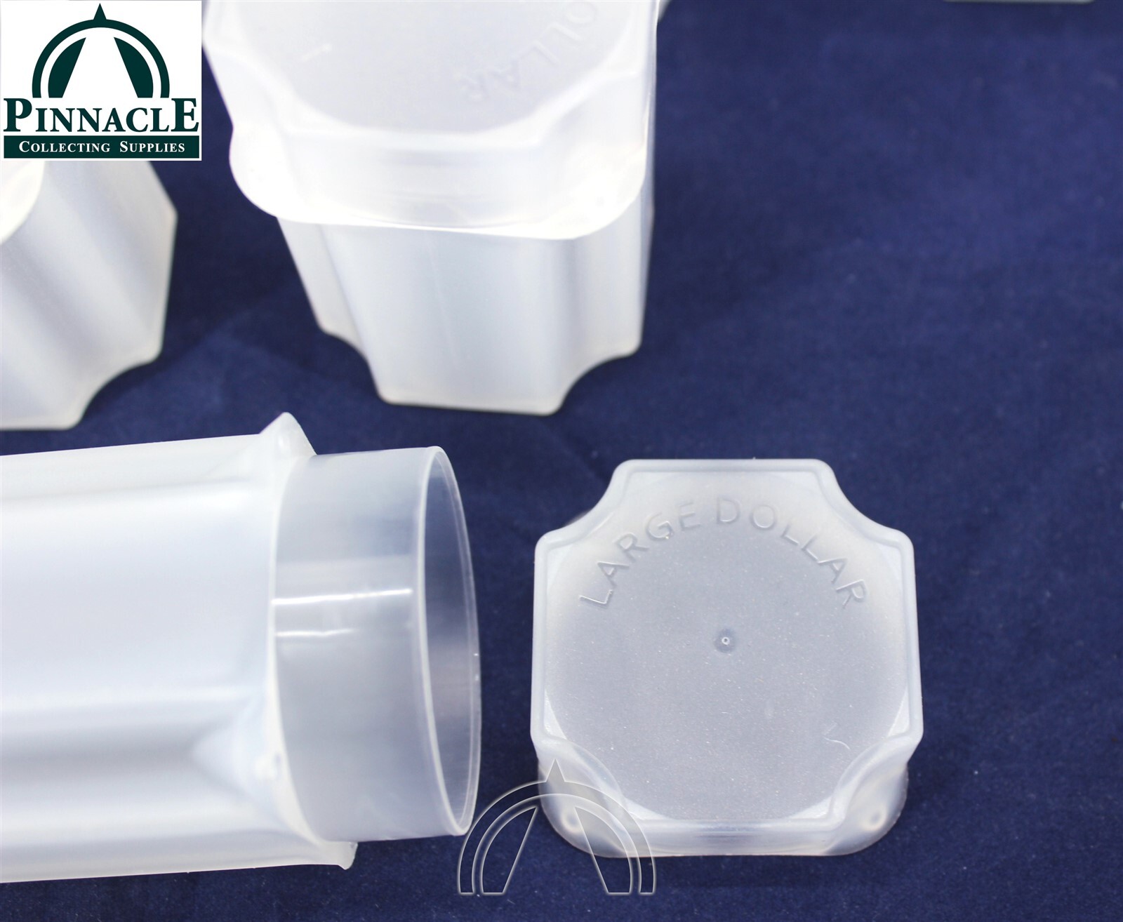 10 Square Coin Tubes for US Large Dollars | Peace Morgan Ike Silver Dollars