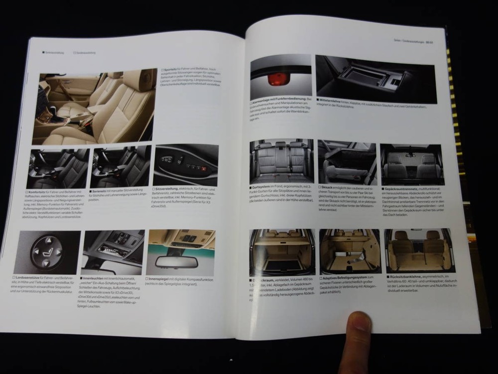 now BMW3 E83 late model catalog 2009