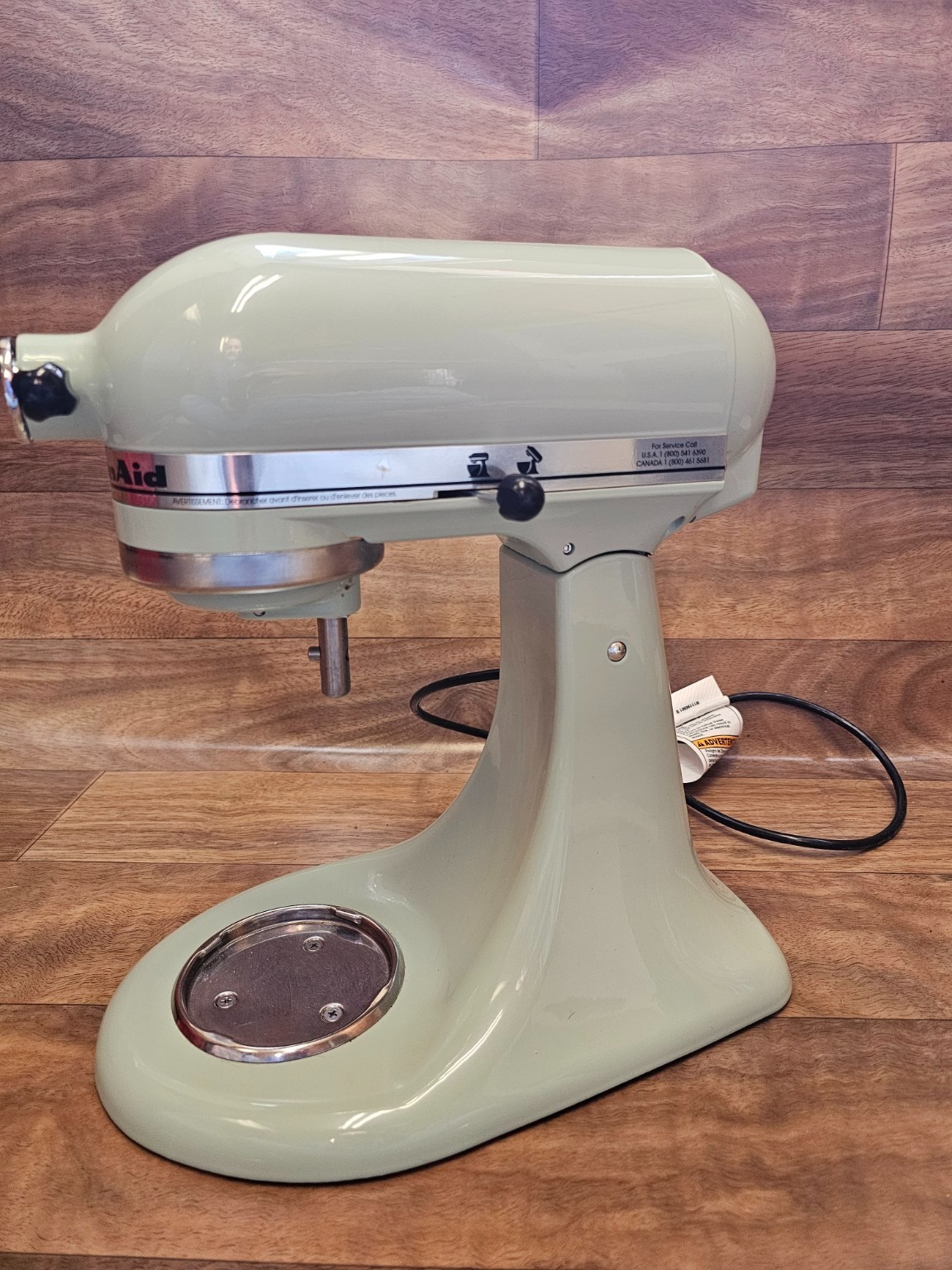 🔥KitchenAid 4.5 Qt Tilt-Head Stand Mixer K45 KSM45 Pistachio Green w/ Bowl & At