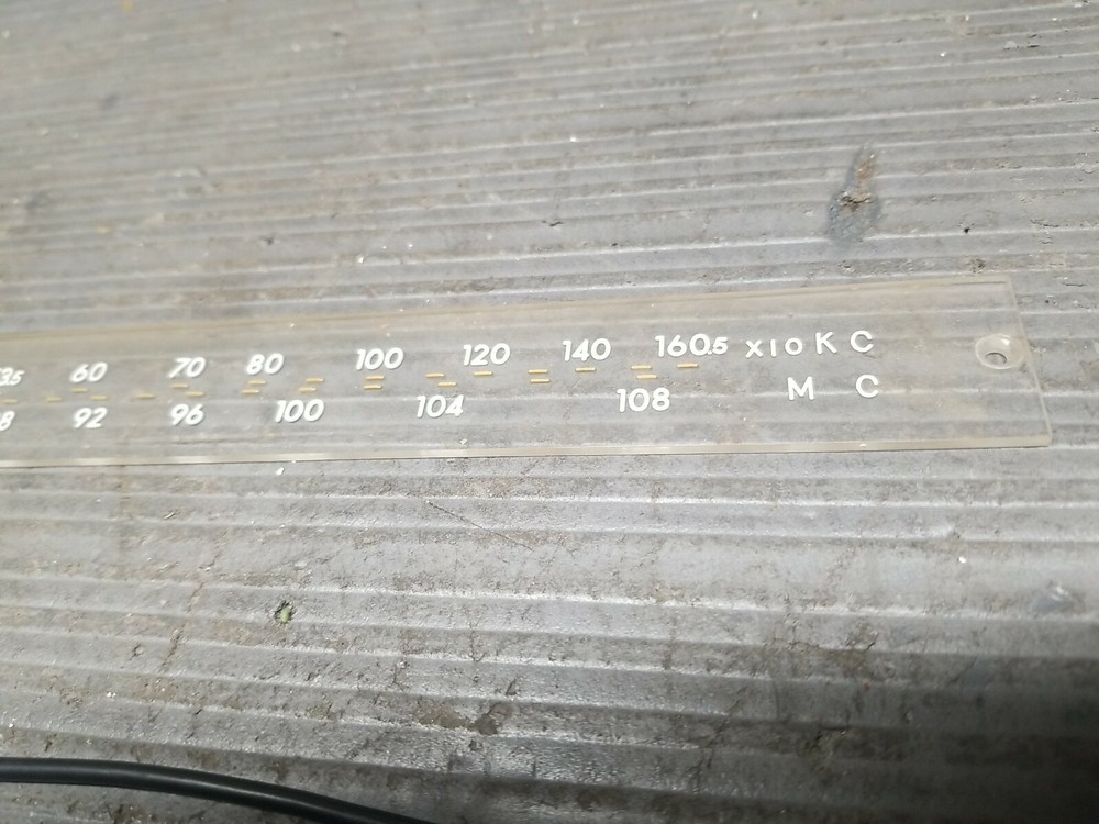 Sansui Af-350 Dial Scale