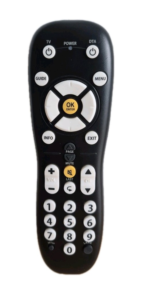 Suddenlink Universal Remote Control Pulse RF Remote URC-2068BC2-R
