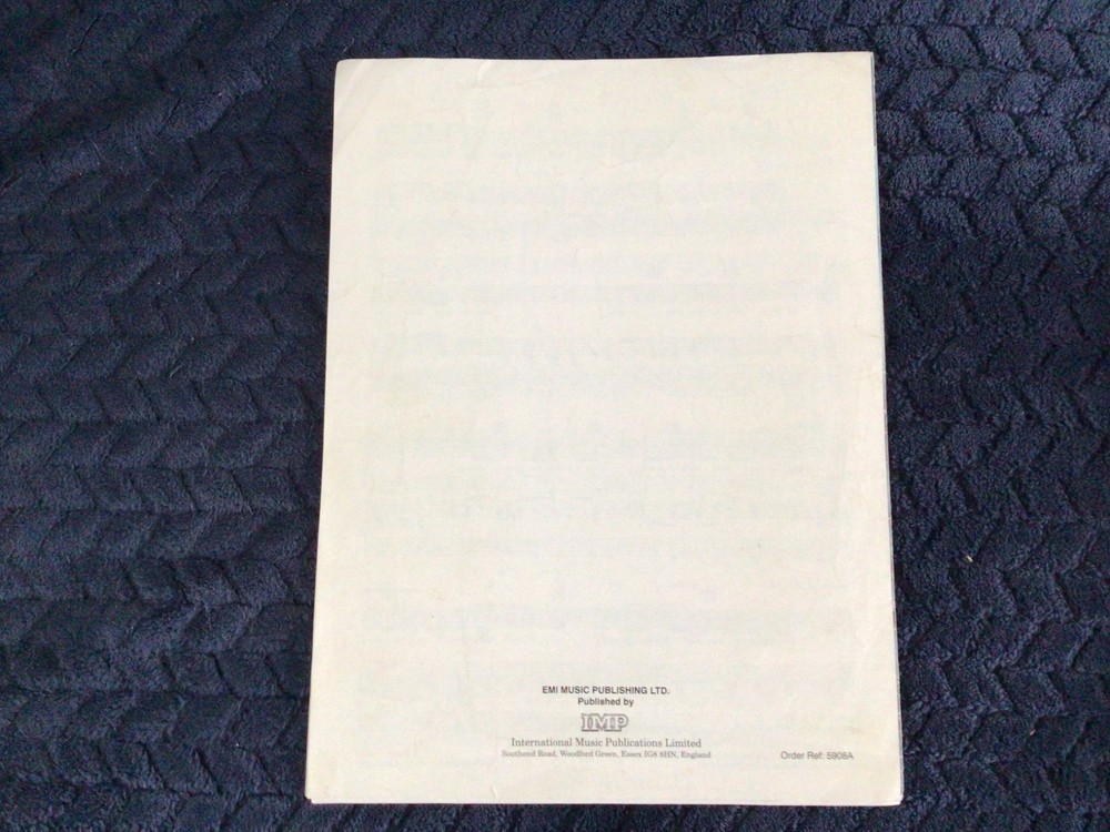 the verve sheet music