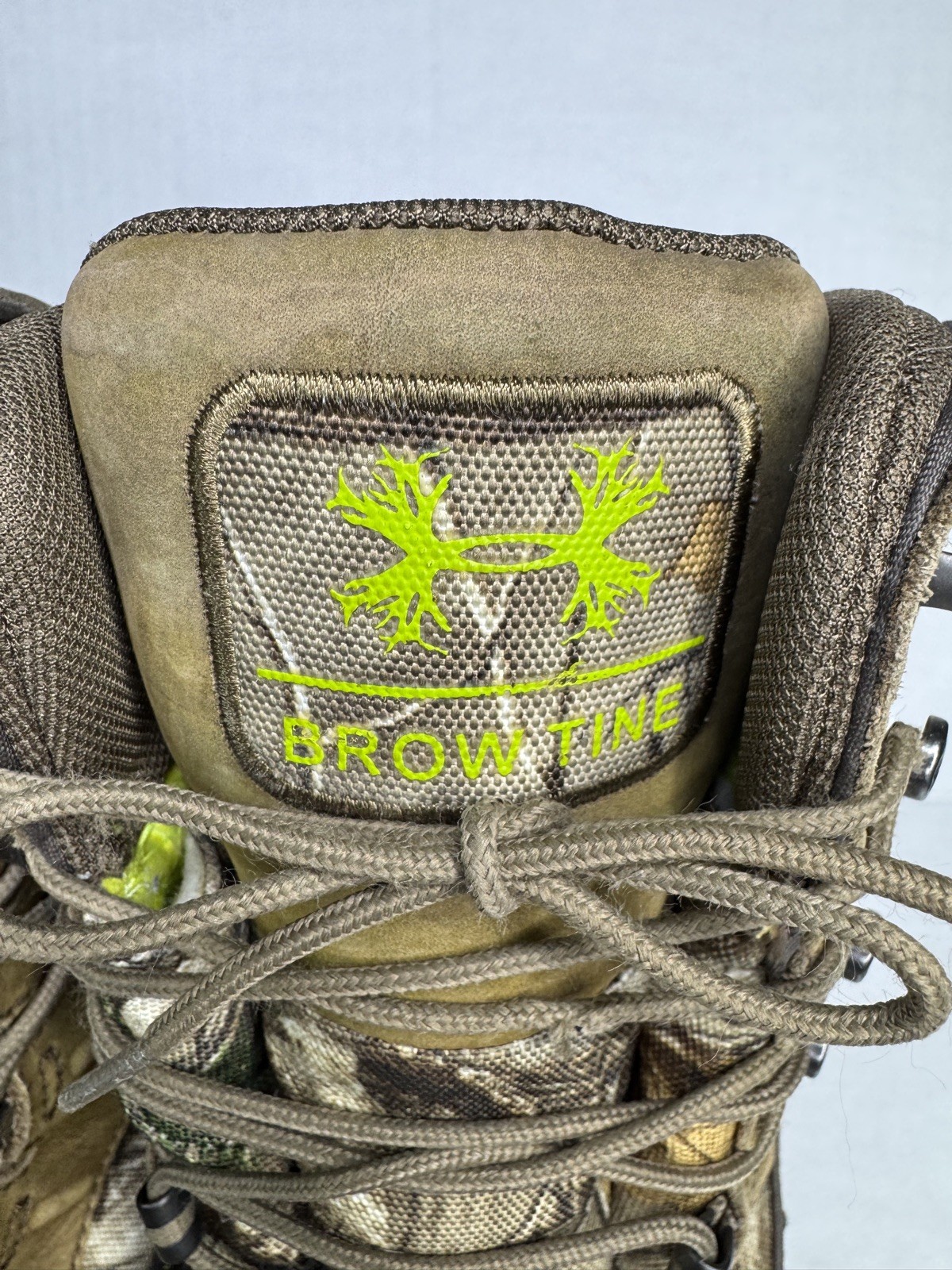 Under Armour Brow Tine Hunting Boots Waterproof GoreTex 800g Insulate Mens 8 EXC