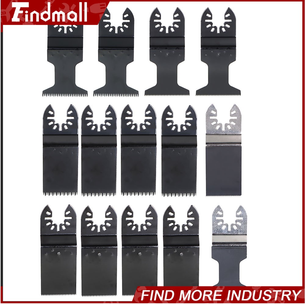 Findmall 14 Pack Oscillating Multi Tool Saw Blade