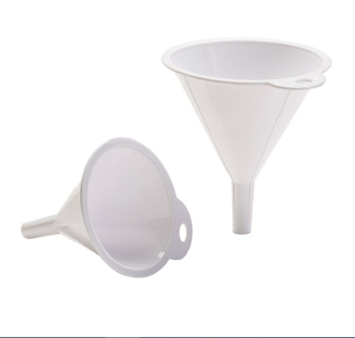 Mainstays 2-Piece Kitchen Funnel Set, White, Plastic