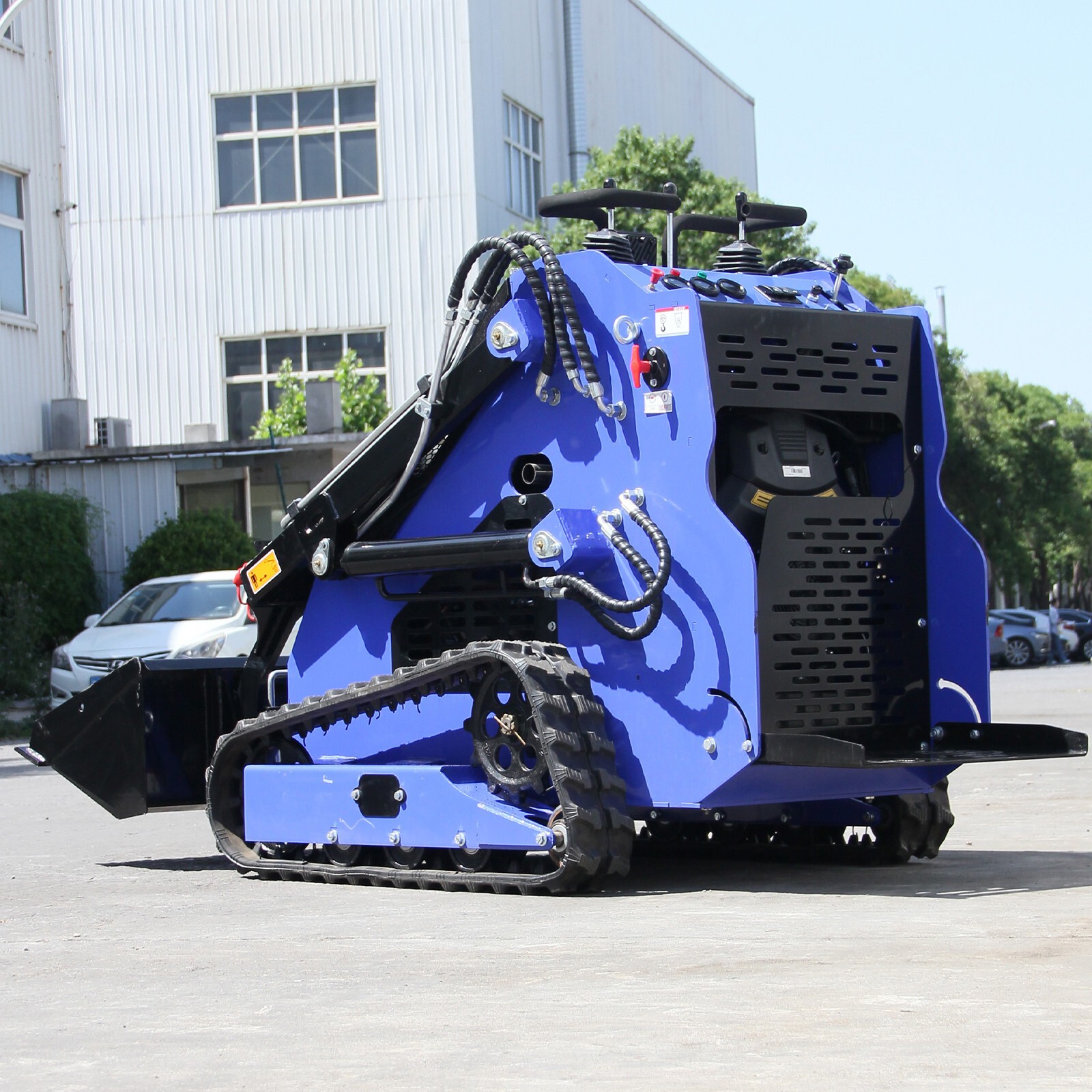 22HP Mini Skid Steer Loader Upgraded 2-Cylinder Gas Engine Free Shipping