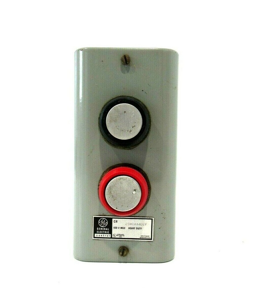 NEW GENERAL ELECTRIC CR2940AA402F PUSHBUTTON