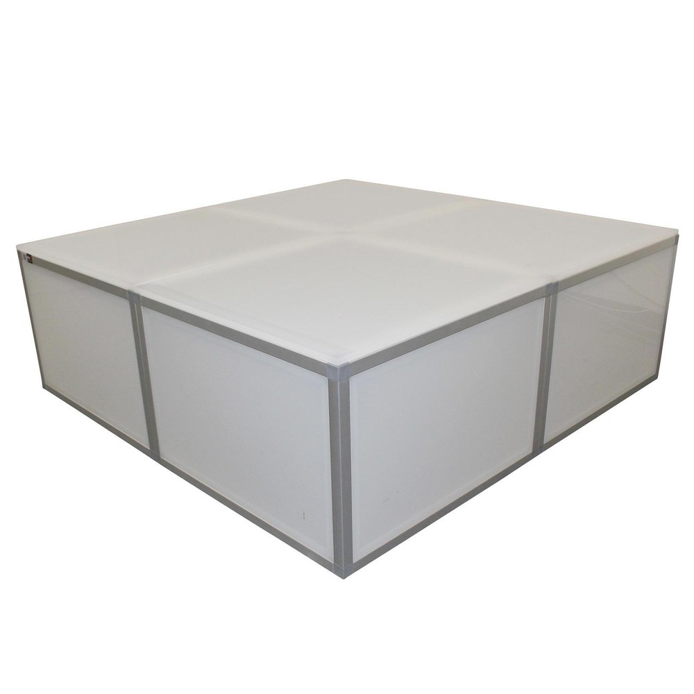 ProX Acrylic Sturdy DJ Party Platform Riser / Mini Stage 16" High Section