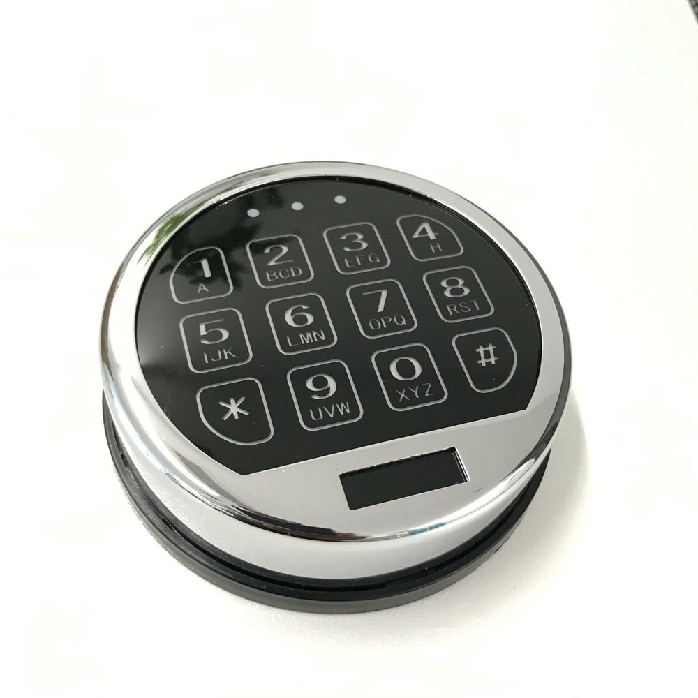 Chrome Light LED Keypad Basic Swingbolt Lock Replace Most S&G LG NL SecuRam