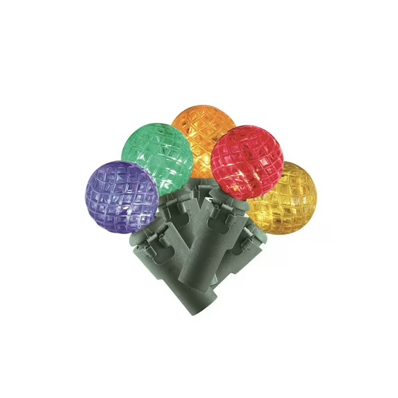 New  70-Count LED G15 Globe Christmas String Lights, Multicolor,
