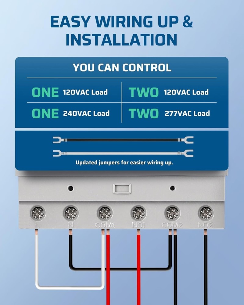 Waterproof 40A Pool Pump Timer Switch - 7-Day Programmable for Heaters & SPAs
