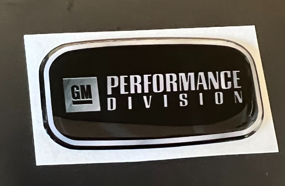 Silverado/SUV Cab emblems --GM Performance