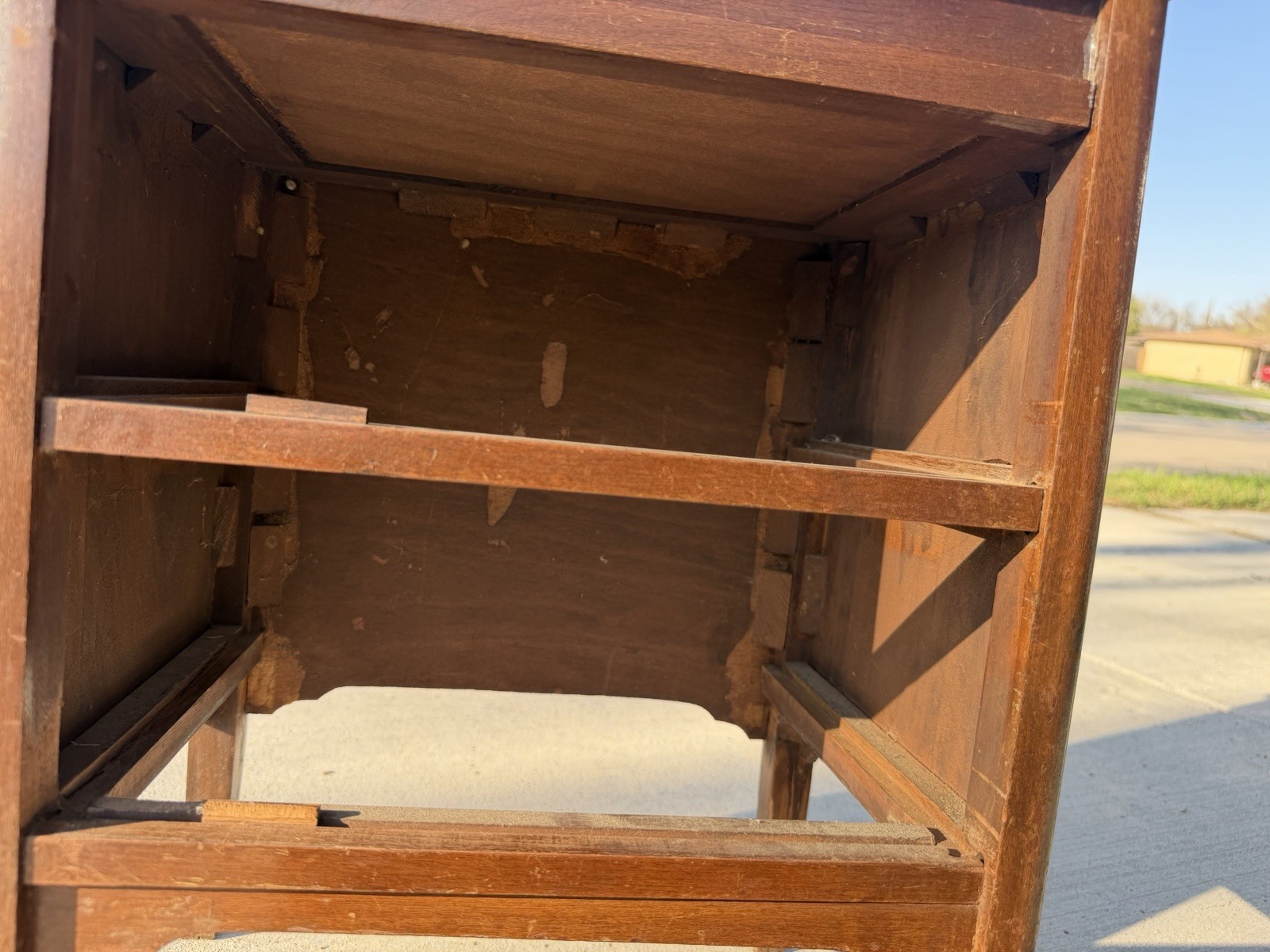 Vintage Sewing Cabinet By Caswell Runyon Co. 16x12x24