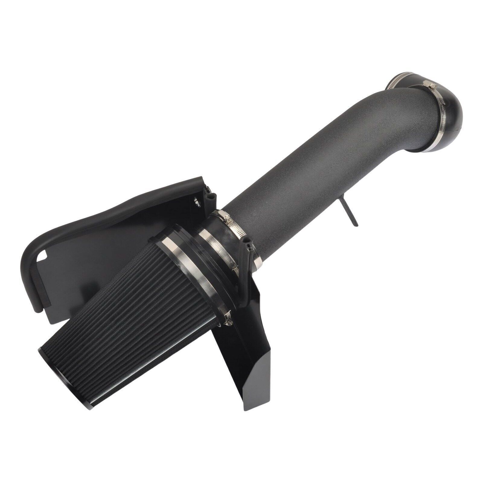 Black Cold Air Intake Kit For 2009-2013 Chevy Silverado 1500 4.8 5.3 6.0 6.2 V8