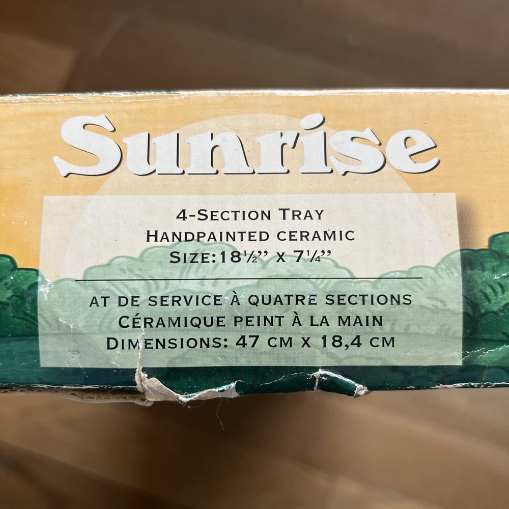 Sunrise 4 Secrion Tray