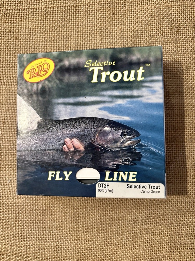 Rio Selective Trout Fly Line Camo Green