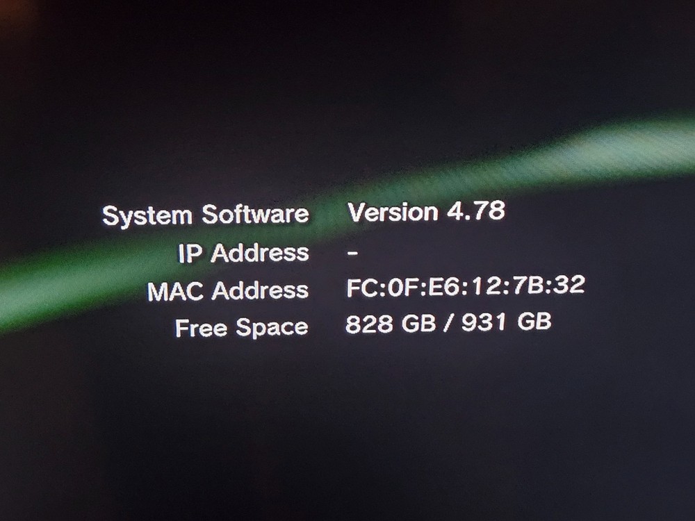 PlayStation 3 PS3 Slim Console 1TB Storage w/ 1 Controller & Cables CECH2501A