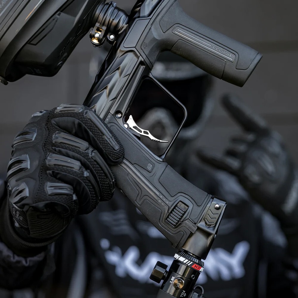 HK Army Paintball Eclipse CS2 / CS3 Aluminum Grim Double Trigger Silver