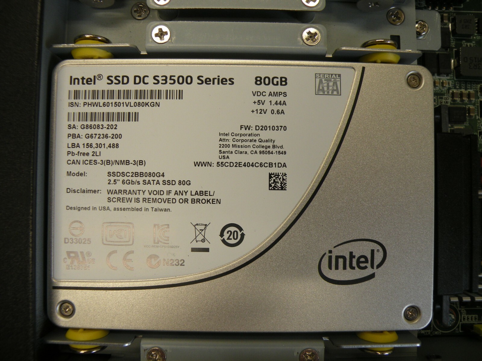 RIVERBED CXA-00570-B020 NETWORK APPLIANCE ACCELERATOR 2GB 320GB HDD 80GB SSD