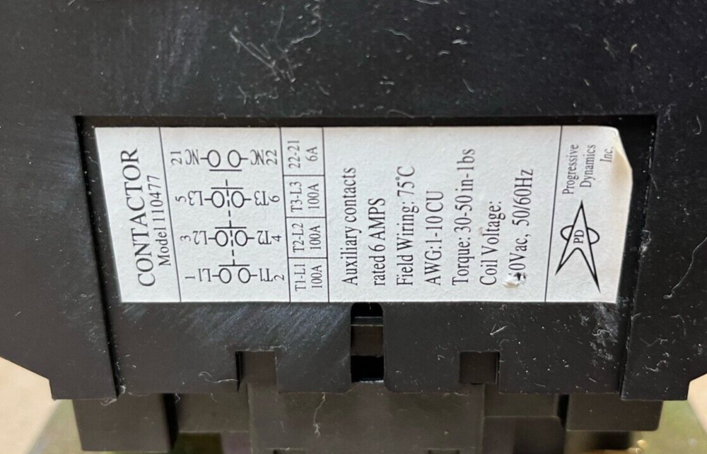 Progressive Dynamics 110477 Reversing Contactor