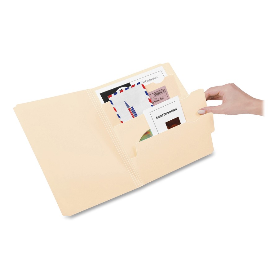 Esselte Divide-it-up Multi Section File Folder - Letter - 8.50" X 11" - 3