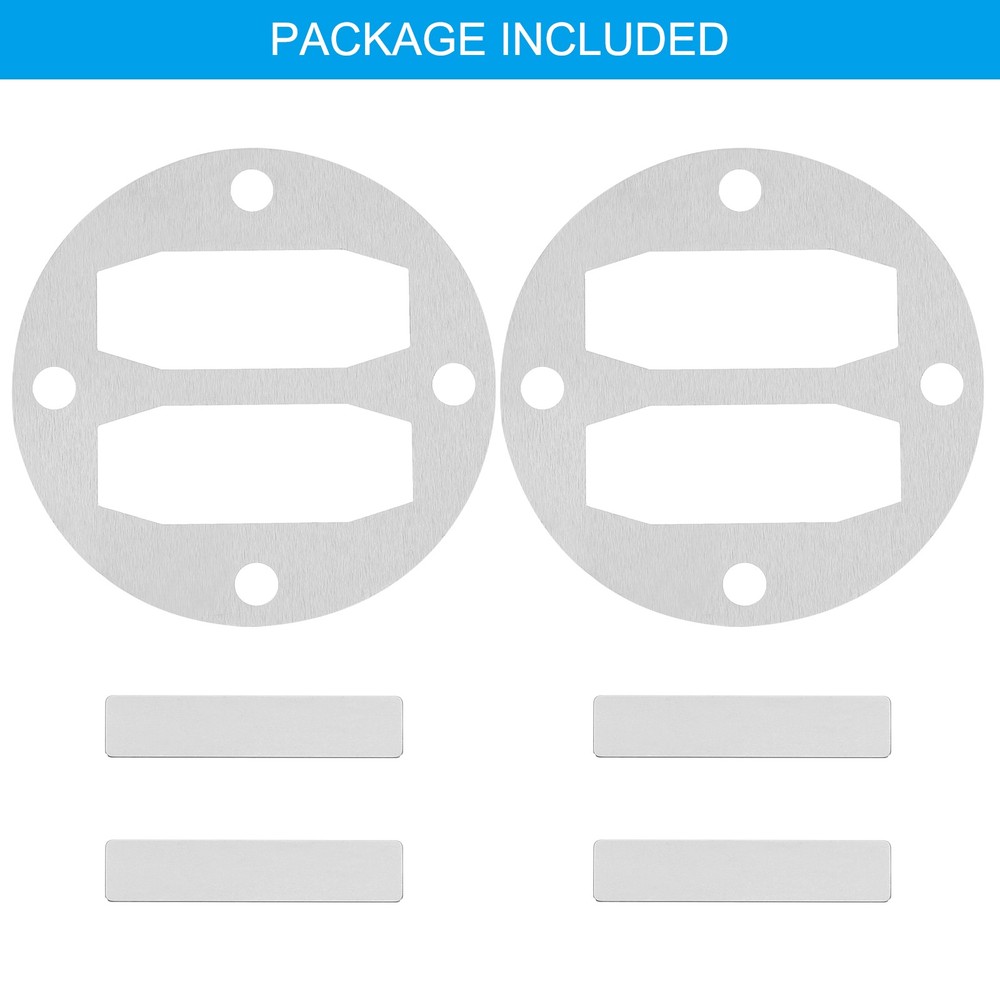 2 Set Central Pneumatic Compressor Parts Replacement Freight Gasket Test Kit