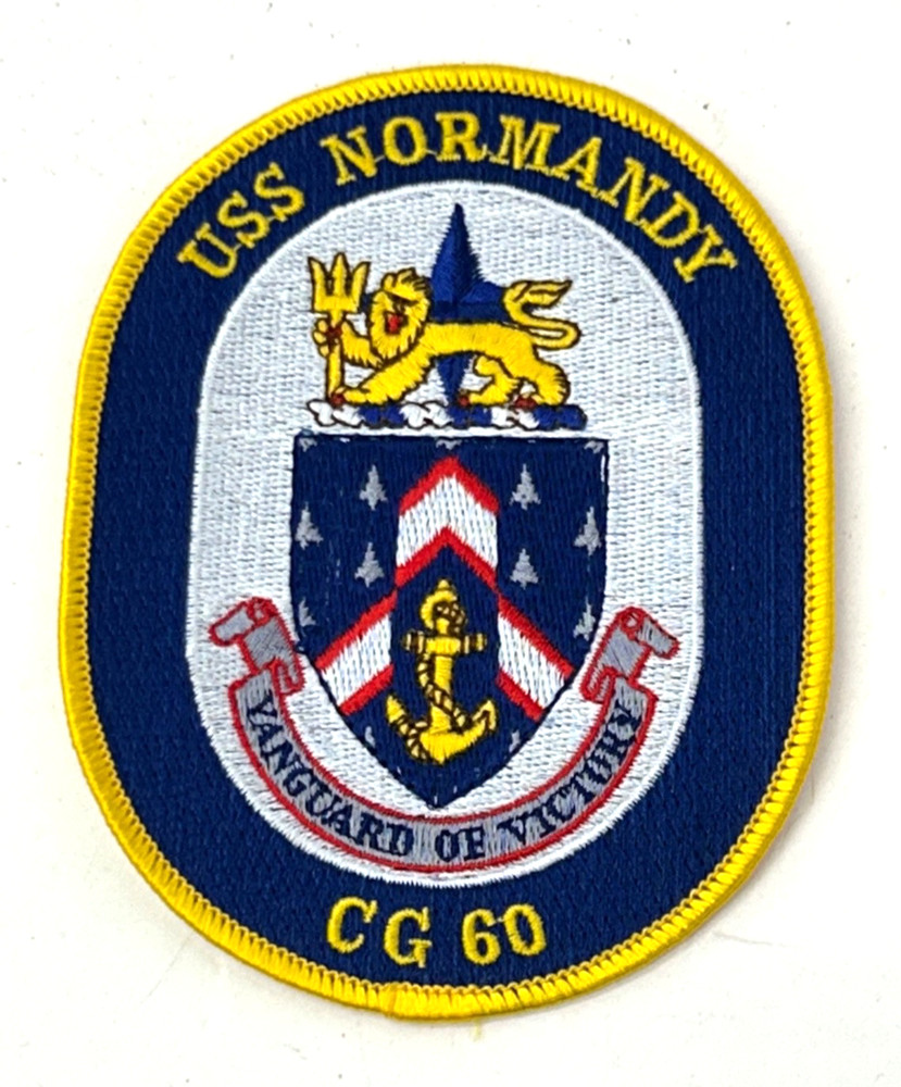 Vintage USS Normandy CG-60 Patch